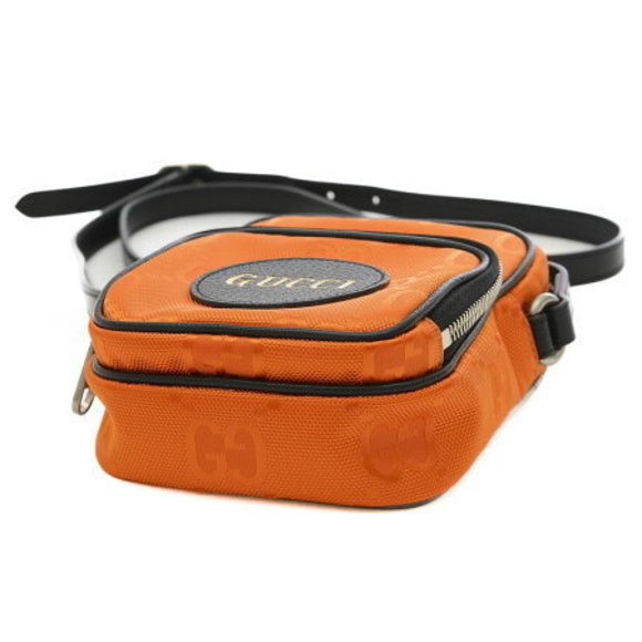 Gucci GG Off Grid Shoulder Bag Orange Nylon - Picture 6 of 7